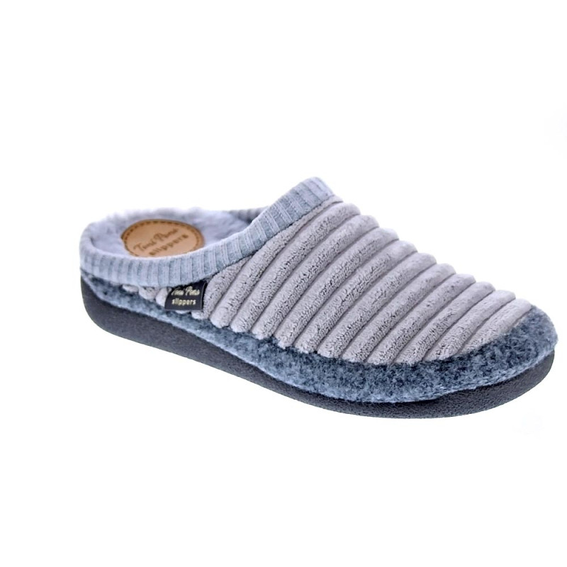 Pantuflas Toni Pons zapatos Mujer modelo Malu Gris 