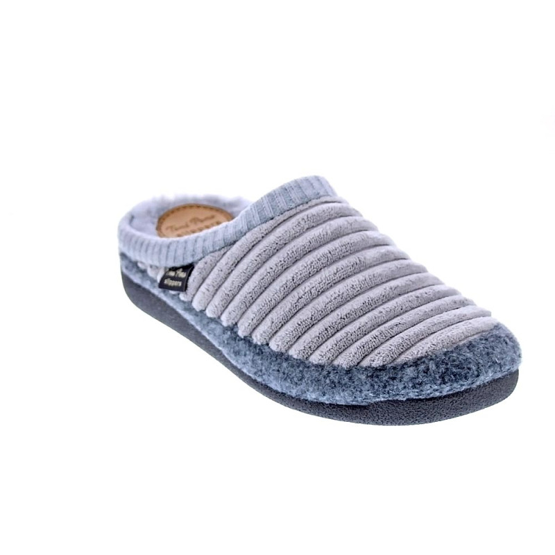 Pantuflas Toni Pons zapatos Mujer modelo Malu Gris 