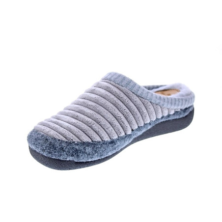 Pantuflas Toni Pons zapatos Mujer modelo Malu Gris 