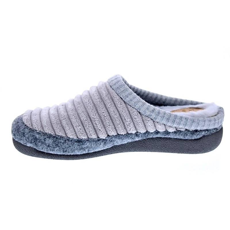 Pantuflas Toni Pons zapatos Mujer modelo Malu Gris 