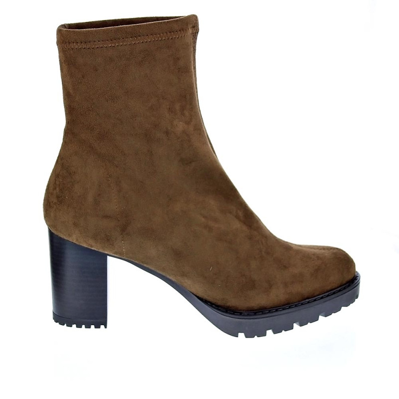 Botines Miss Elastic zapatos Mujer modelo 77673 Marrón 