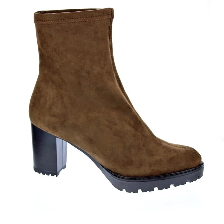 Botines Miss Elastic zapatos Mujer modelo 77673 Marrón 