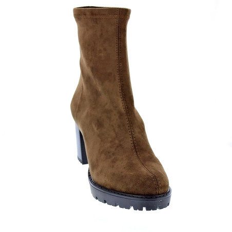 Botines Miss Elastic zapatos Mujer modelo 77673 Marrón 