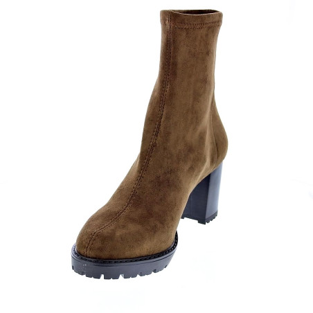 Botines Miss Elastic zapatos Mujer modelo 77673 Marrón 