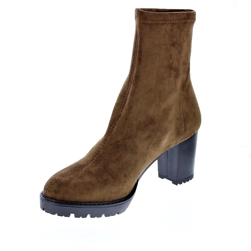 Botines Miss Elastic zapatos Mujer modelo 77673 Marrón 