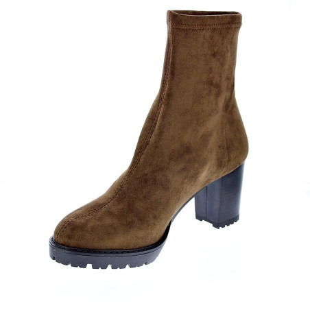 Botines Miss Elastic zapatos Mujer modelo 77673 Marrón 