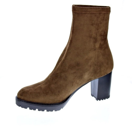 Botines Miss Elastic zapatos Mujer modelo 77673 Marrón 