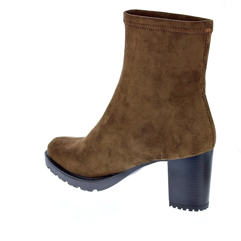 Botines Miss Elastic zapatos Mujer modelo 77673 Marrón 