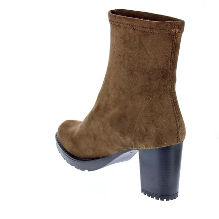 Botines Miss Elastic zapatos Mujer modelo 77673 Marrón 