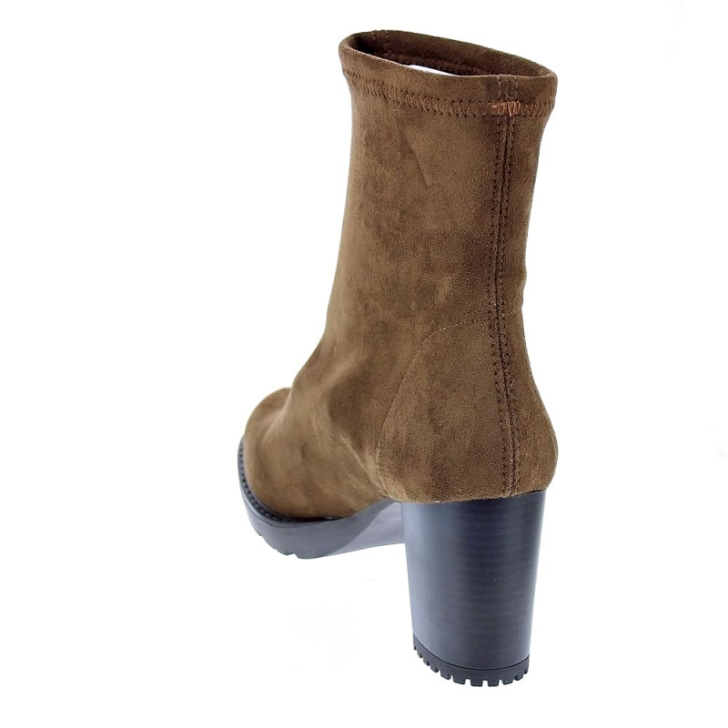 Botines Miss Elastic zapatos Mujer modelo 77673 Marrón 