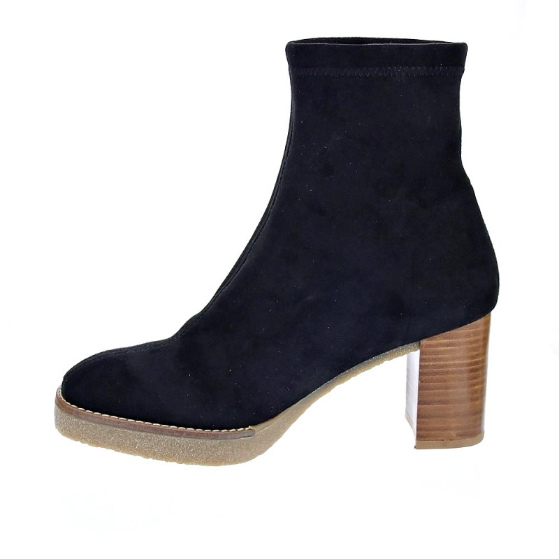 Botines Miss Elastic zapatos Mujer modelo 77162 Negro 