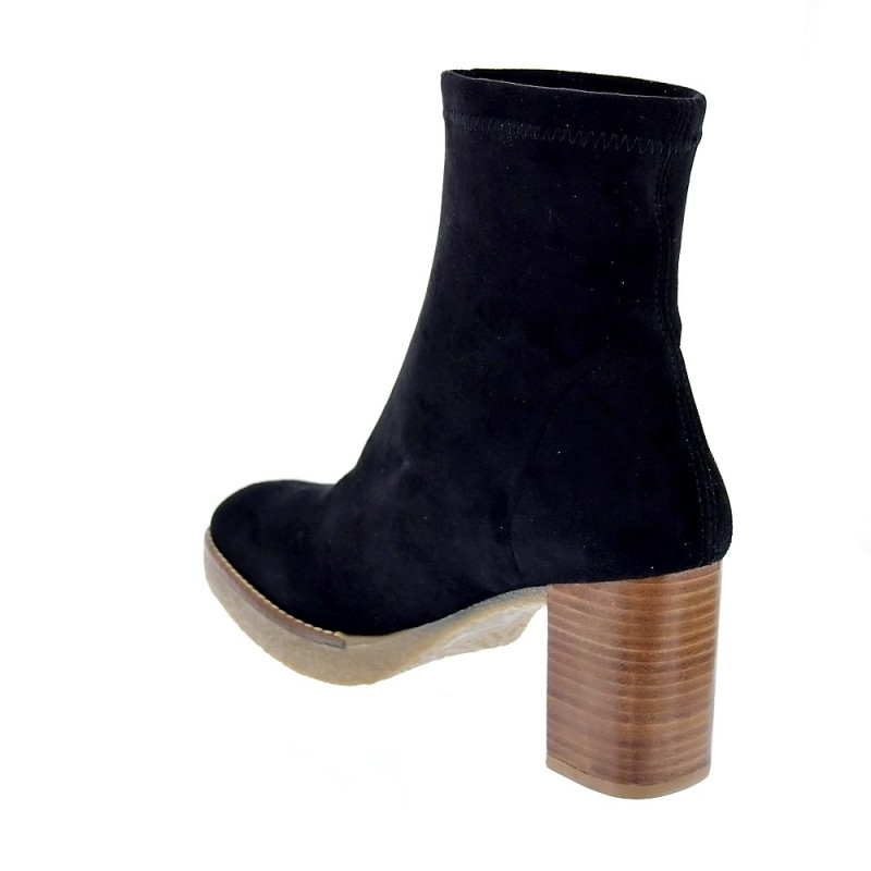 Botines Miss Elastic zapatos Mujer modelo 77162 Negro 