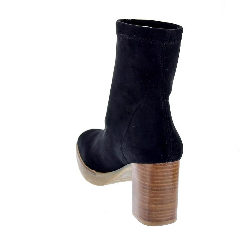 Botines Miss Elastic zapatos Mujer modelo 77162 Negro 