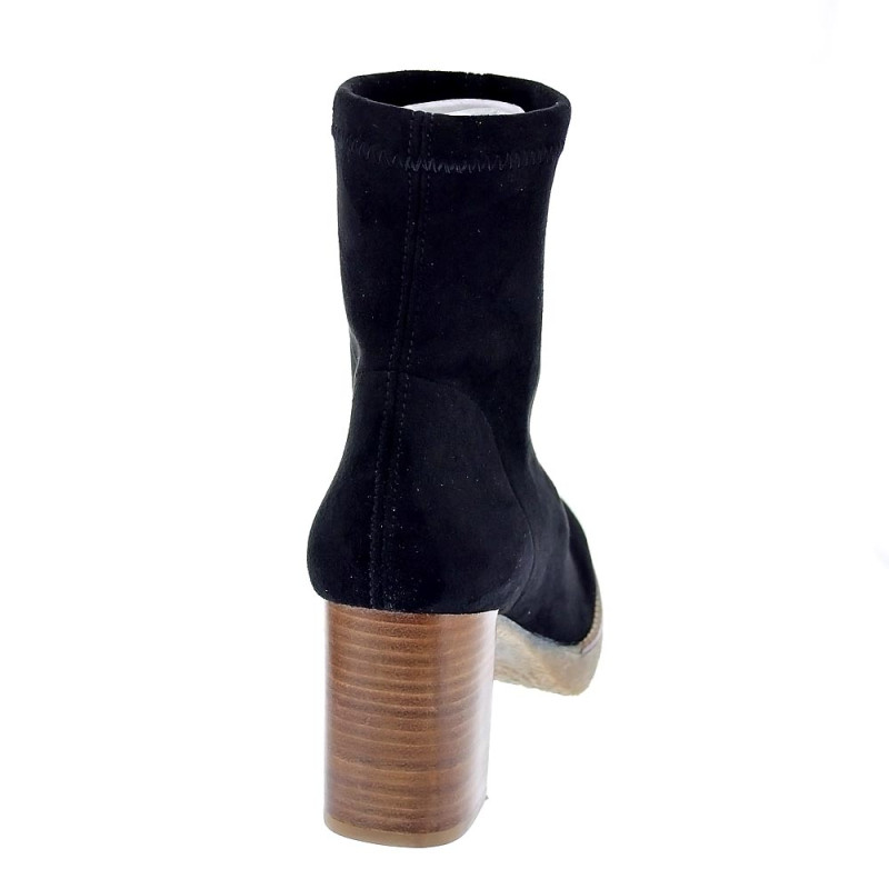 Botines Miss Elastic zapatos Mujer modelo 77162 Negro 