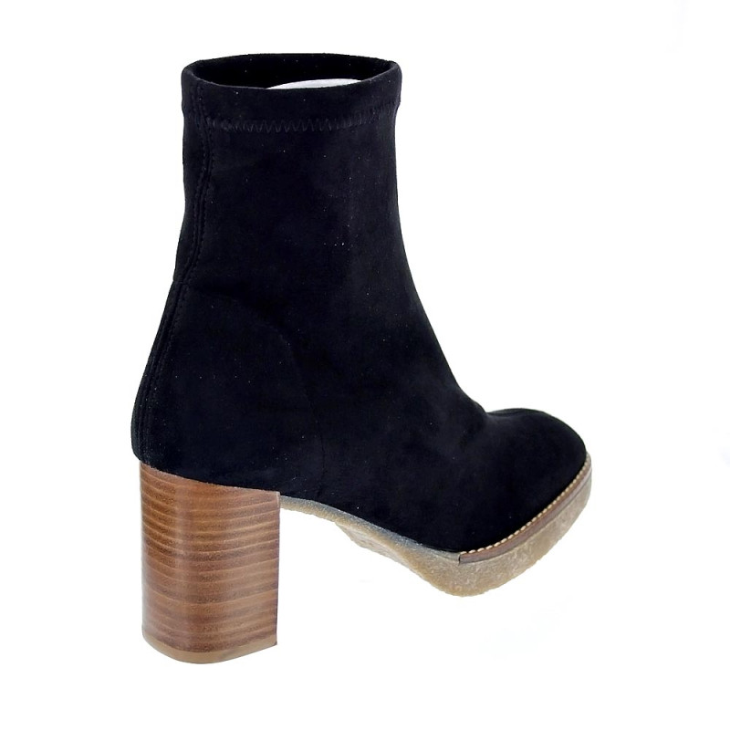 Botines Miss Elastic zapatos Mujer modelo 77162 Negro 