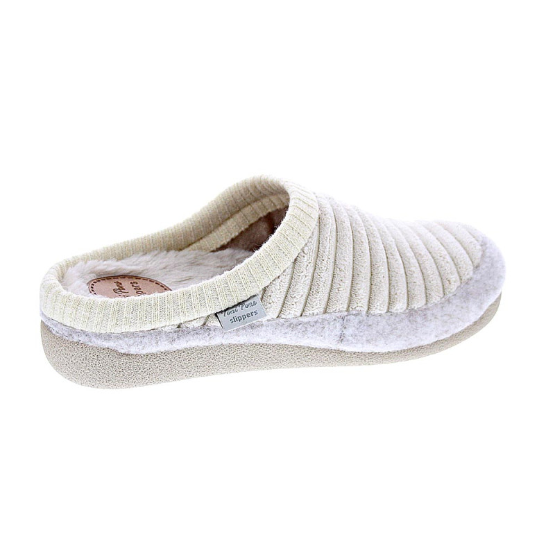 Pantuflas Toni Pons zapatos Mujer modelo Malu Beige 