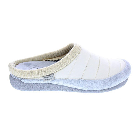 Pantuflas Toni Pons zapatos Mujer modelo Mora Blanco 