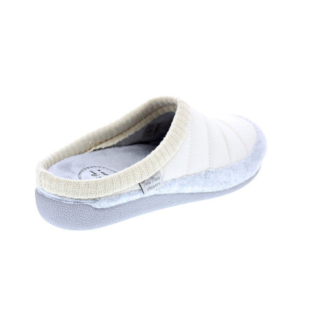 Pantuflas Toni Pons zapatos Mujer modelo Mora Blanco 
