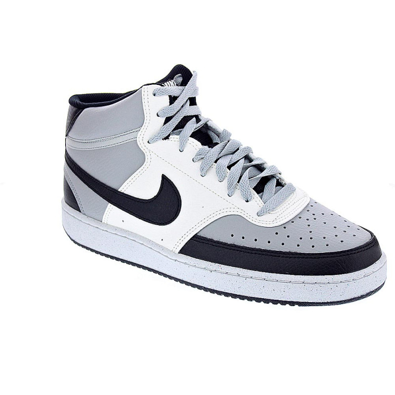 Zapatillas botas Nike zapatos Hombre modelo Court Vision Mid Gris 