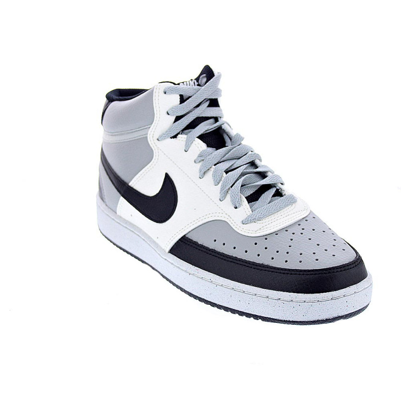 Zapatillas botas Nike zapatos Hombre modelo Court Vision Mid Gris 