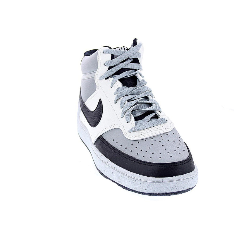 Zapatillas botas Nike zapatos Hombre modelo Court Vision Mid Gris 