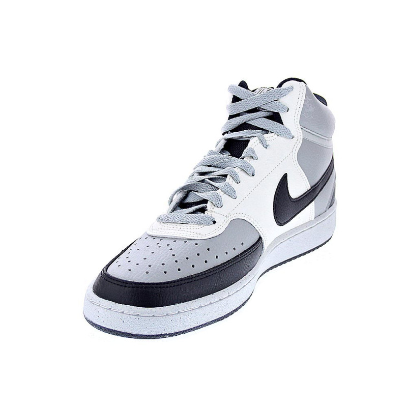 Zapatillas botas Nike zapatos Hombre modelo Court Vision Mid Gris 