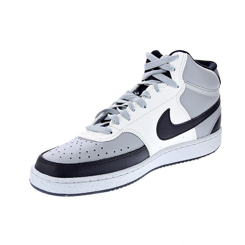 Zapatillas botas Nike zapatos Hombre modelo Court Vision Mid Gris 