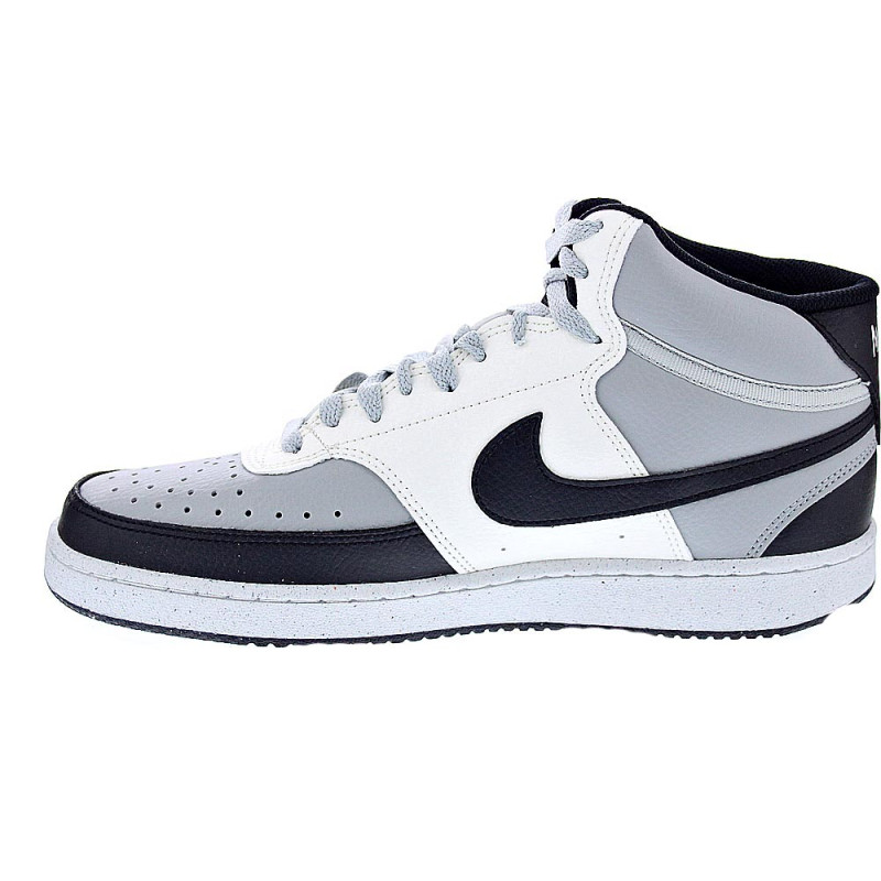 Zapatillas botas Nike zapatos Hombre modelo Court Vision Mid Gris 