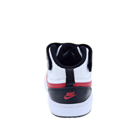 Zapatillas botas Nike zapatos Niño modelo Court Borought Blanco 