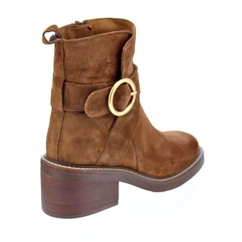 Botines Alpe zapatos Mujer modelo 26071115 Gris 