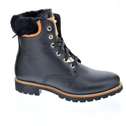 Botines Panama Jack zapatos Mujer modelo Panama 03 Igloo Negro  2
