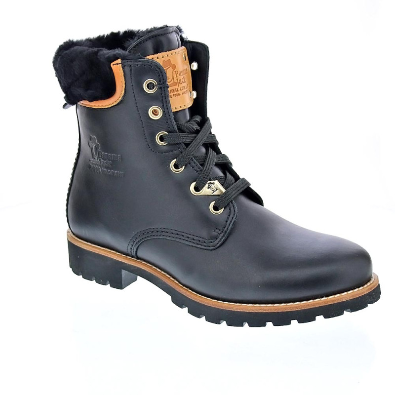 Botines Panama Jack zapatos Mujer modelo Panama 03 Igloo Negro 