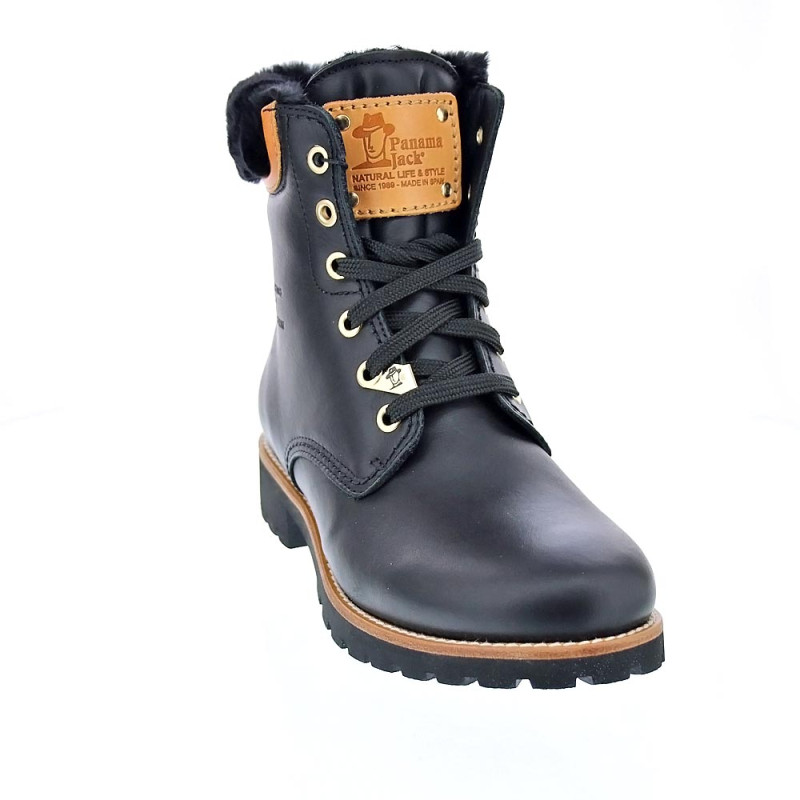 Botines Panama Jack zapatos Mujer modelo Panama 03 Igloo Negro 