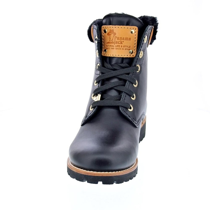 Botines Panama Jack zapatos Mujer modelo Panama 03 Igloo Negro 