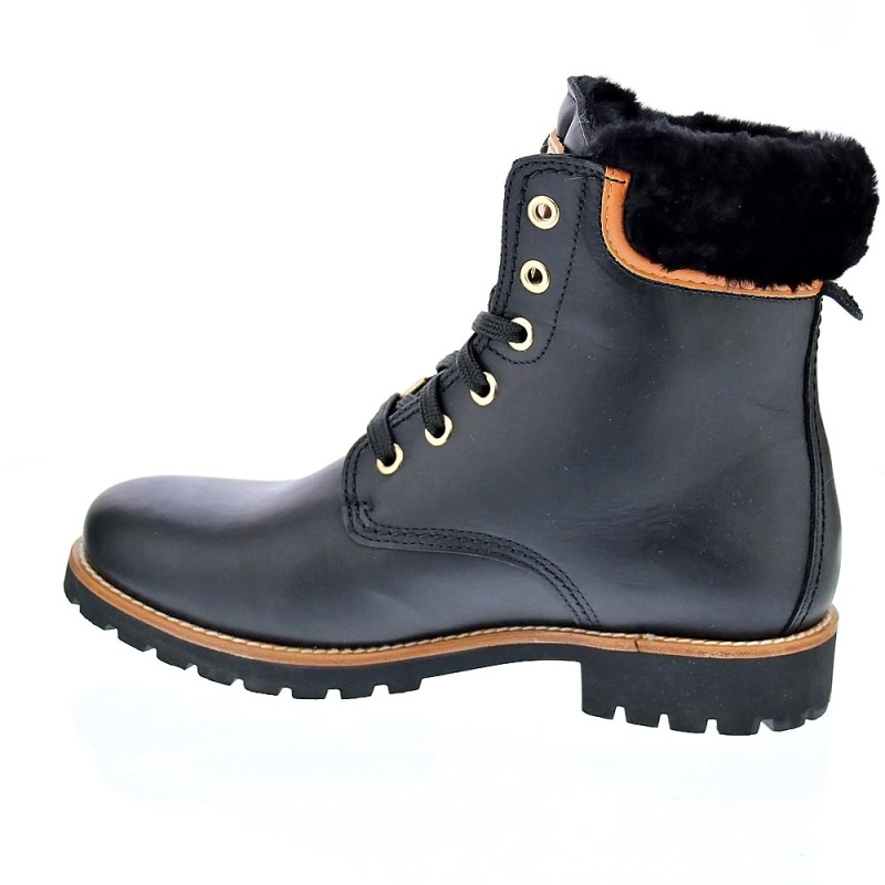 Botines Panama Jack zapatos Mujer modelo Panama 03 Igloo Negro 