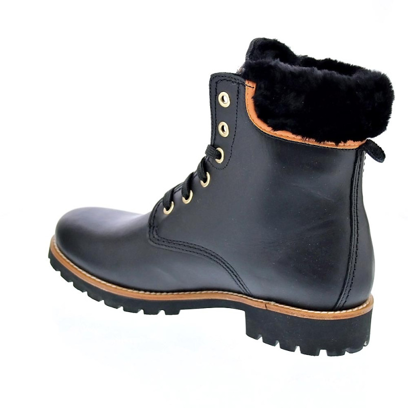 Botines Panama Jack zapatos Mujer modelo Panama 03 Igloo Negro 