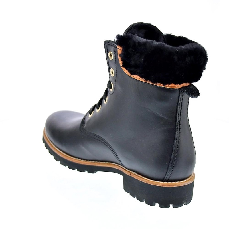 Botines Panama Jack zapatos Mujer modelo Panama 03 Igloo Negro 