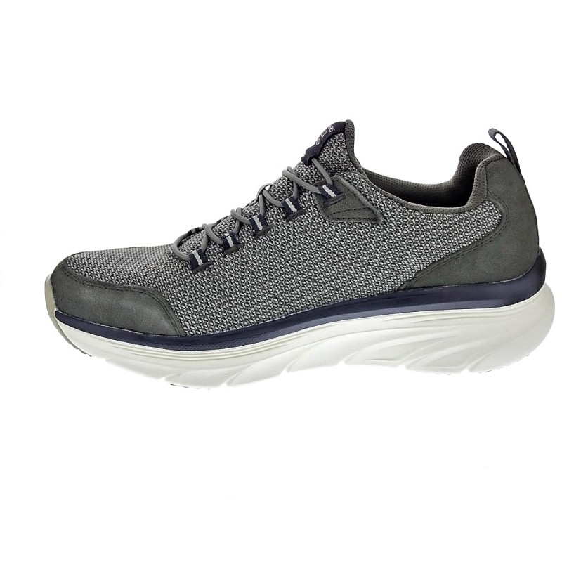 Zapatillas Skechers zapatos Hombre modelo Skechers D Lux hombre kaki Bersaga Verde 