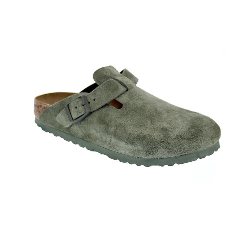 Zuecos Birkenstock zapatos Mujer modelo Thyme Verde 