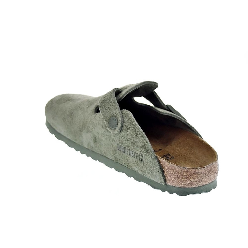Zuecos Birkenstock zapatos Mujer modelo Thyme Verde 