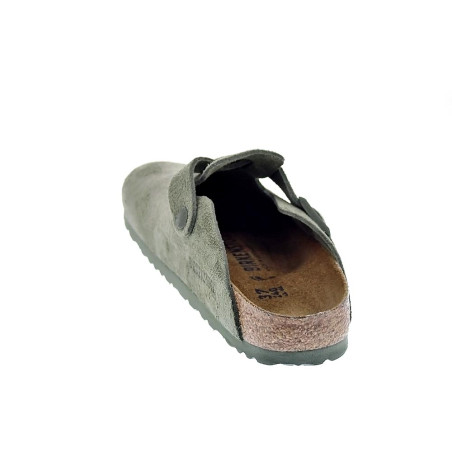 Zuecos Birkenstock zapatos Mujer modelo Thyme Verde 