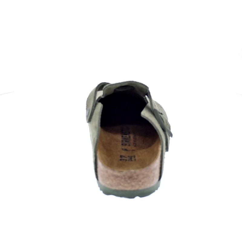 Zuecos Birkenstock zapatos Mujer modelo Thyme Verde 