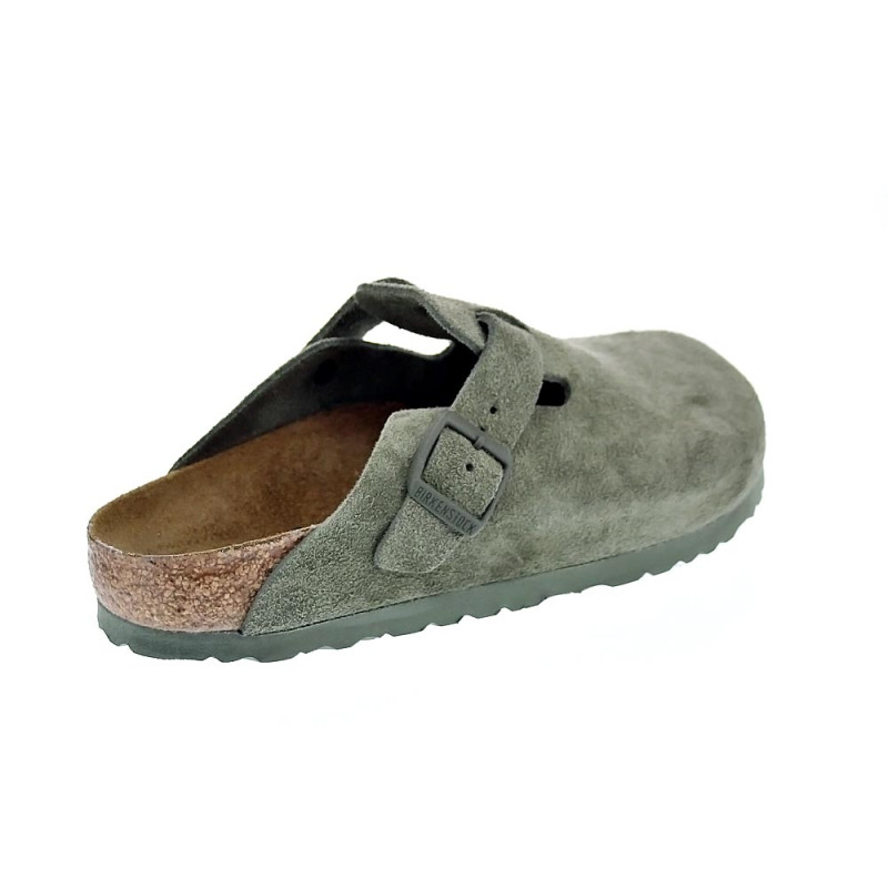 Zuecos Birkenstock zapatos Mujer modelo Thyme Verde 
