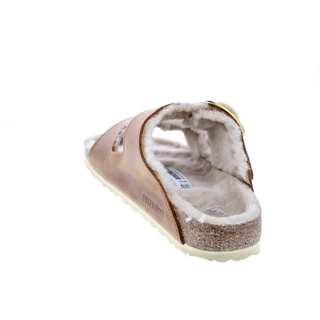 Sandalias Birkenstock zapatos Mujer modelo Arizona Big Buckle Marrón 