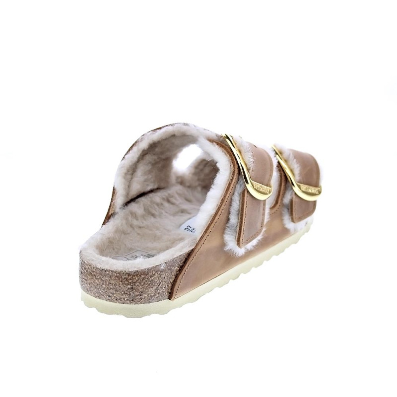 Sandalias Birkenstock zapatos Mujer modelo Arizona Big Buckle Marrón 