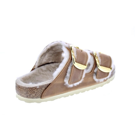 Sandalias Birkenstock zapatos Mujer modelo Arizona Big Buckle Marrón 