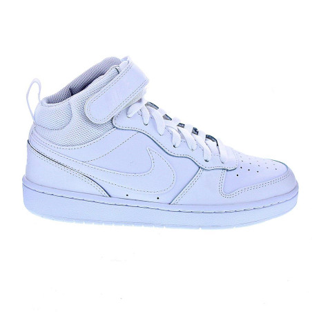 Zapatillas botas Nike zapatos Niño modelo Court Borought Women Blanco 