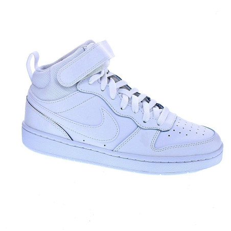 Zapatillas botas Nike zapatos Niño modelo Court Borought Women Blanco 