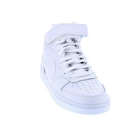 Zapatillas botas Nike zapatos Niño modelo Court Borought Women Blanco 