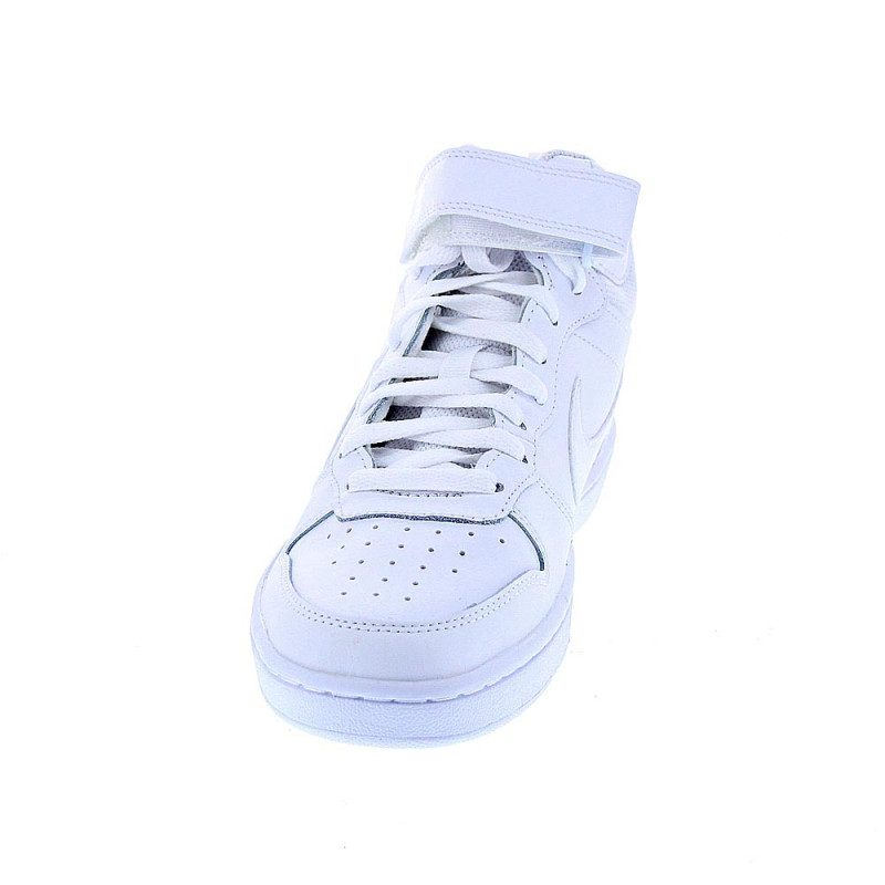 Zapatillas botas Nike zapatos Niño modelo Court Borought Women Blanco 
